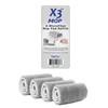 X3 - Almohadillas de microfibra de repuesto para fregona (4