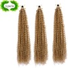 Passion Twist Hair Extensions Blond Curly Crochet Hair 12 Inch