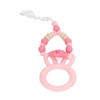 Teething Necklace Gum Massage Silicone Baby Teether Cute Bright Color