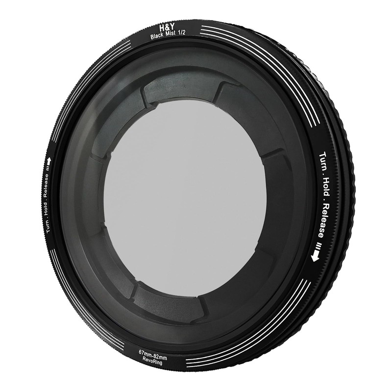 H&Y Black Mist 67-82mm REVORING Black Promist 1/2 Revolving Variable