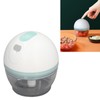 Garlic Chopper Electric 2 Blade 150ml Capacity Cordless Grinder Mincer