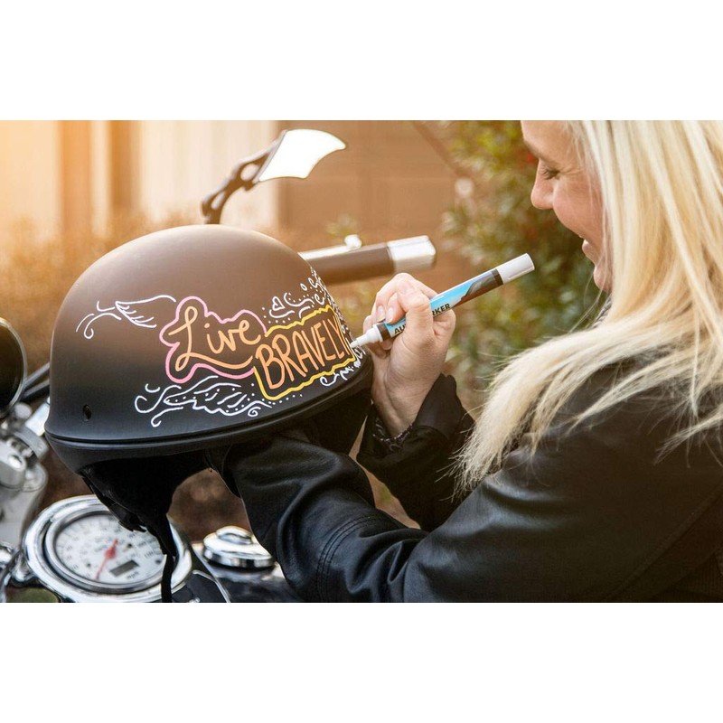 Window Markers for Glass Washable Car Window Paint Pen- Dry