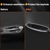 FUSCH Exterior Door Handle Lock Bezel Cover, Exterior Door Handle