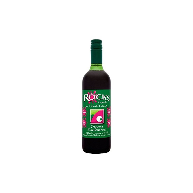 Rockt Organic Blackcurrant Squash (740 ml)