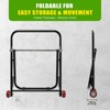 Insaga Cable Caddy for Spool with Wheels- Foldable Wire Spool
