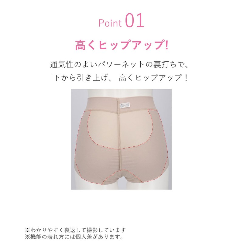 Wacoal (ワコール) Girdle Short Length, High Hip Lift, Slim Lower
