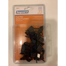 Suspend-It 8863-6 Drop Ceiling Installation Panel Clips Quantity 20