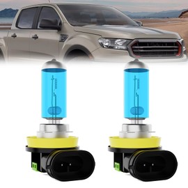 LECCIBUB Fog Light Bulbs Fit For Ford Ranger 2021-2022, H11 Fog Lights Halogen Bulb, 6000K White Light, Plug and Play, Pack of 2