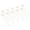 PATIKIL 4.7 Inch Metal Wire Place Card Holder, 30 Pack