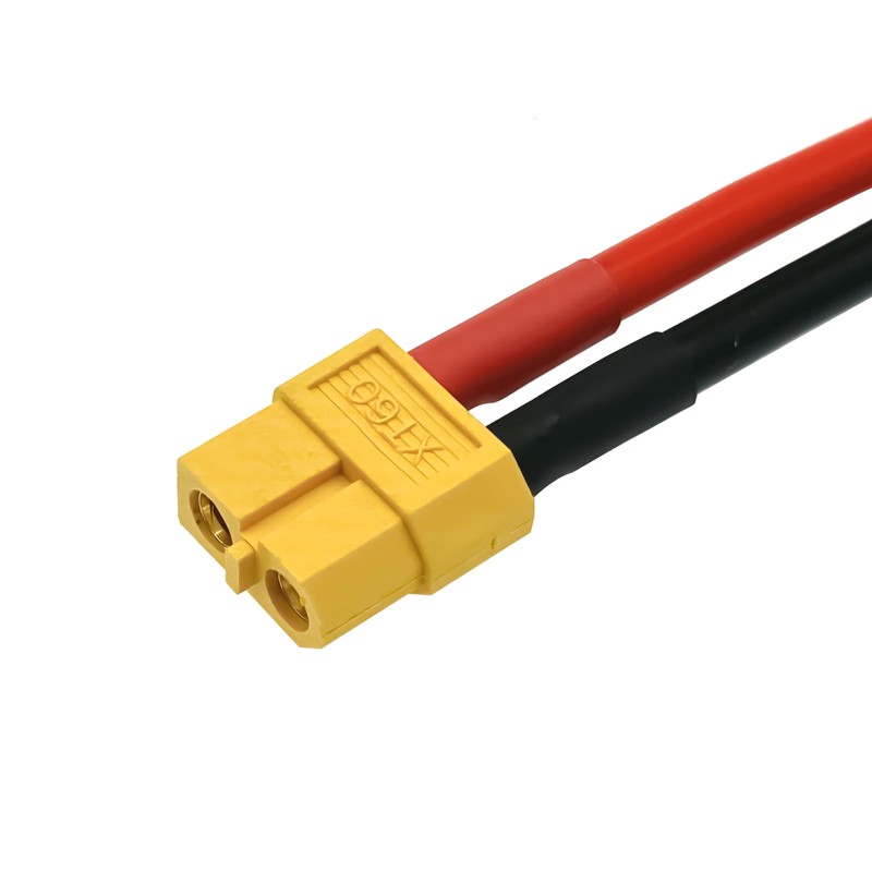 Nuofany XT60 to XT90 Adapter Cable 12AWG 11.81IN, XT60 Female