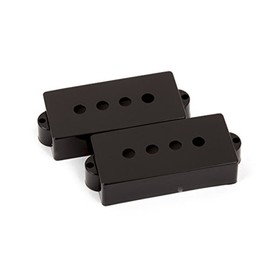 Fender Pure Vintage Precision Bass Pickup Covers Black - Bass Spare Part
