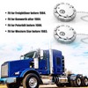 2pcs Locking Diesel Fuel Cap Compatible with Freightliner Kenworth Western