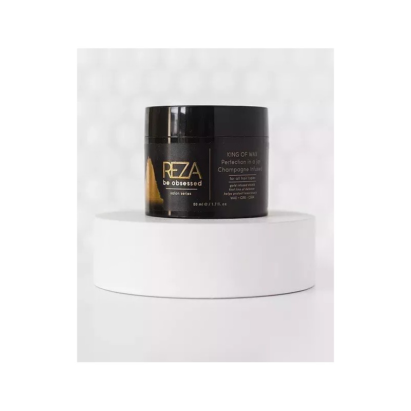 Reza Be Obsessed King Of Wax Hair Pomade Champagne &