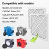 5-Piece Pre-Filter HEPA 500, Compatible with MOUNTO HEPA 500 /