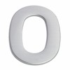Romak SNN00 Stainless Steel Numeral Stick On, Number 0, 75