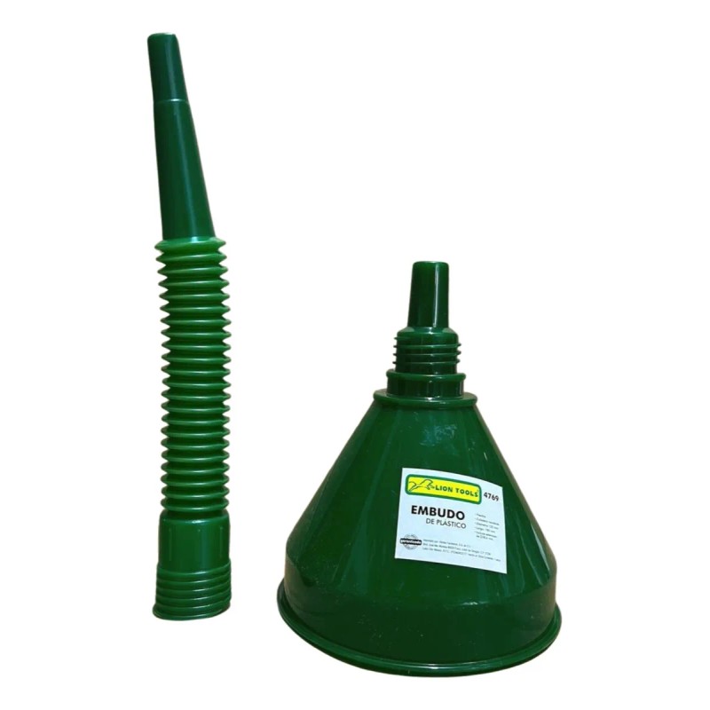 Embudo Cuello Flexible 18 Lion Tools 4769