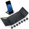 Foldable Bluetooth Keyboard with Numeric Keypad, Samsers Full-Size Wireless Folding