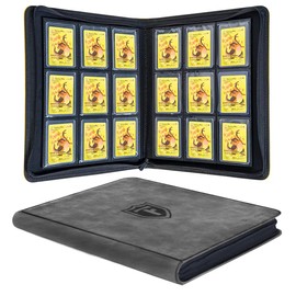 Top Loader Binder - 9 Pocket (3" x 4"), Holds 288 Toploaders | Baseball Toploader Cards Binder & Card Holder For Sports Cards, Binder For TCG & MTG Cards