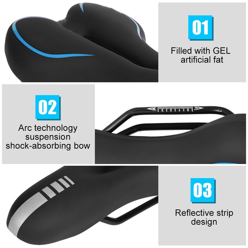 Bike Seat Saddle Cycling Equipment Accessories for Mountain Road Bicycle
