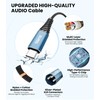Tisino Male XLR to USB C Audio Output Cable, 32bit/384kHz,