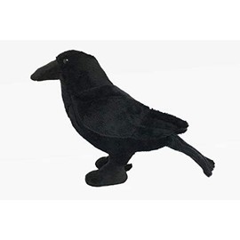 HDmirrorR Cornel Tierliche Plush Toy Raven Approx. 24 cm Garden Bird Stuffed Toys Birds Crow
