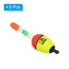 PATIKIL Fishing Bobbers 5Pk 0.18oz EVA Float Yellow