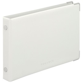 マルマン ルーズリーフ バインダー ユアンス ミニ 5穴 ホワイト FM64-06