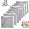 Sopurrrdy Double Layer Dishwashing Rags - 8 Pcs, Multipurpose Non-Scratch
