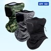 Breathable Mesh Outdoor UV Protection Cool Mask Jungle Camo 2ea