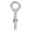 sourcing map Lifting Eye Bolt, 1 Set M10 x 80mm