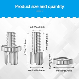 Frienda 12 Pieces Clutch Brake Cable Adjuster Screw Metric Clutch Brake Cable Adjuster Compatible with ATV Motorcycle 8 mm Cable Adjuster Nut Bolts for Car Vehicle Motorcycle ATV, Silver