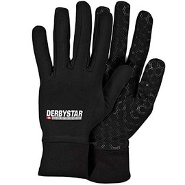 Derbystar Hyper Unisex Player Gloves, Black, 11