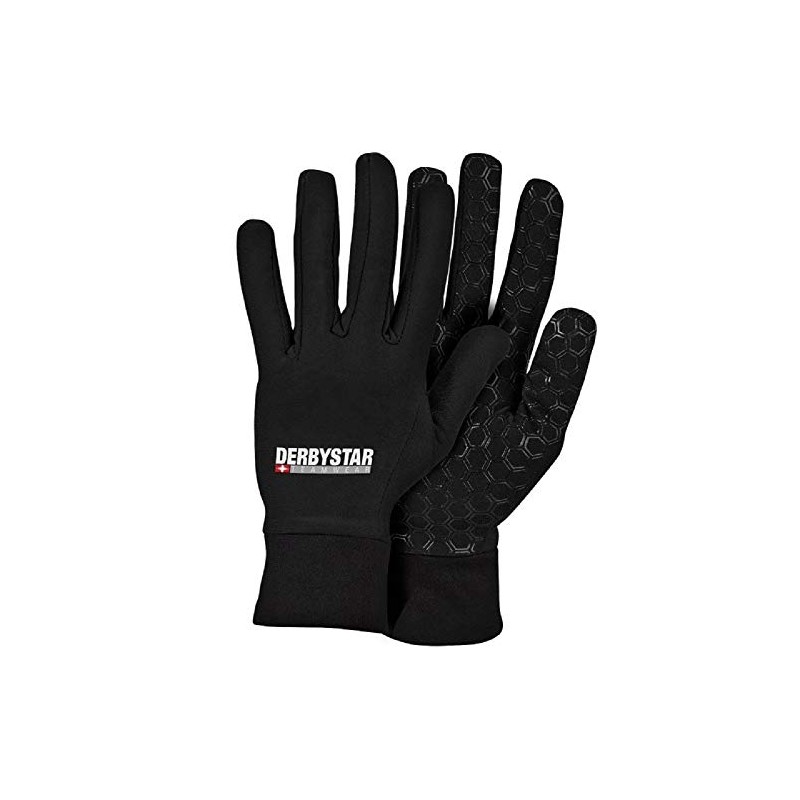 Derbystar Hyper Unisex Player Gloves, Black, 11