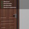 Greymond Silicone Door Seal Strip, Door Sweep Weather Stripping Tape
