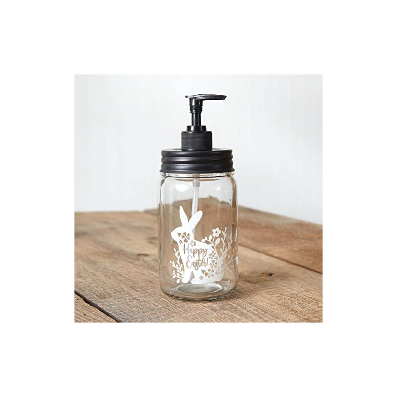 CTW Home Collection 370611 Happy Easter Soap Dispenser, 8-inch Height