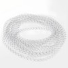 24M Mesh Tube White Polyester Decor Tubing Flex 8MM for