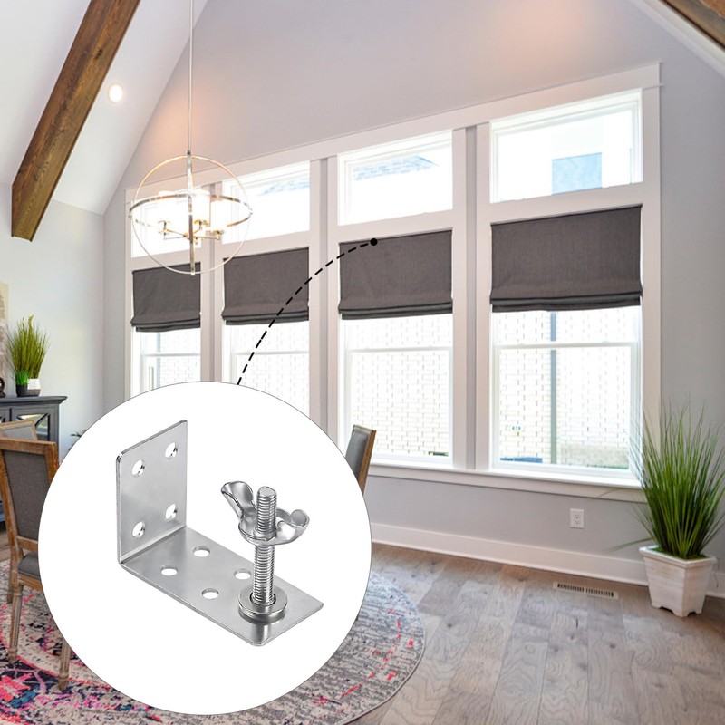 Small Board Mounted Bracket for Woven Wood & Roman Shades