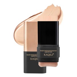 Base De Maquillaje Flawless, Impermeable Con Doble Punta