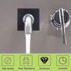 UFURMATE Pipe Wall Covers, 2Pcs 42mm Diameter ABS Plastics Square