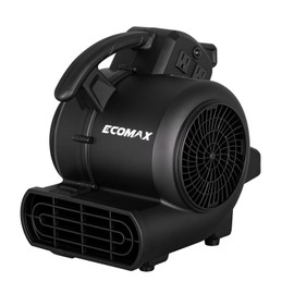 ECOMAX Air Mover, Carpet Dryer, Blower Fan, 950 CFM, 3-Speed Mode, 3 Blowing Angles, Daisy Chain, Stackable, Timing Function, for Water Damage Restoration, Flooding, Plumbing, Gym and Home, EMAM1090A