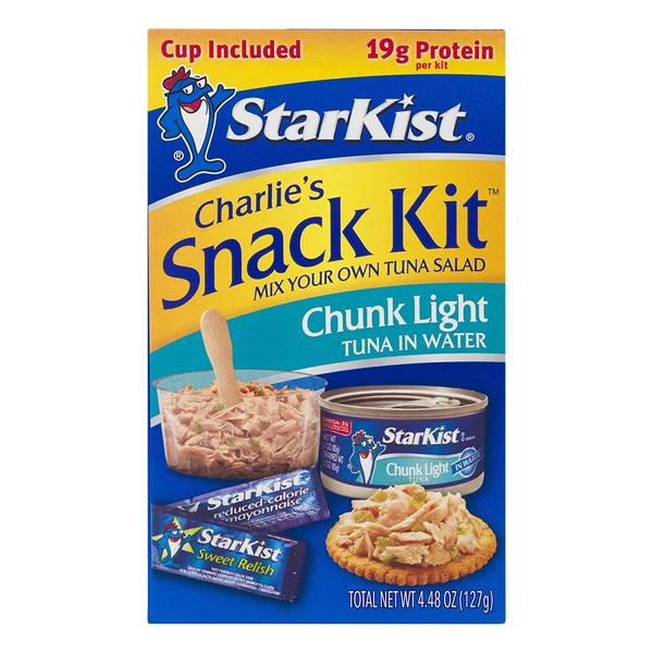 StarKist Charlie's Snack Kit Chunk Light Tuna in Water - (Pack of 12)
