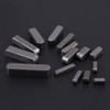 140pcs Round Feather Keys Parallel Keys Round End Feather Key