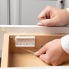 Qdos Safety Lower Drawer/Door Adhesive Latches | White | No