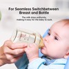 Natural Nursing Glass Baby Bottle - with Anti-Colic Vent System