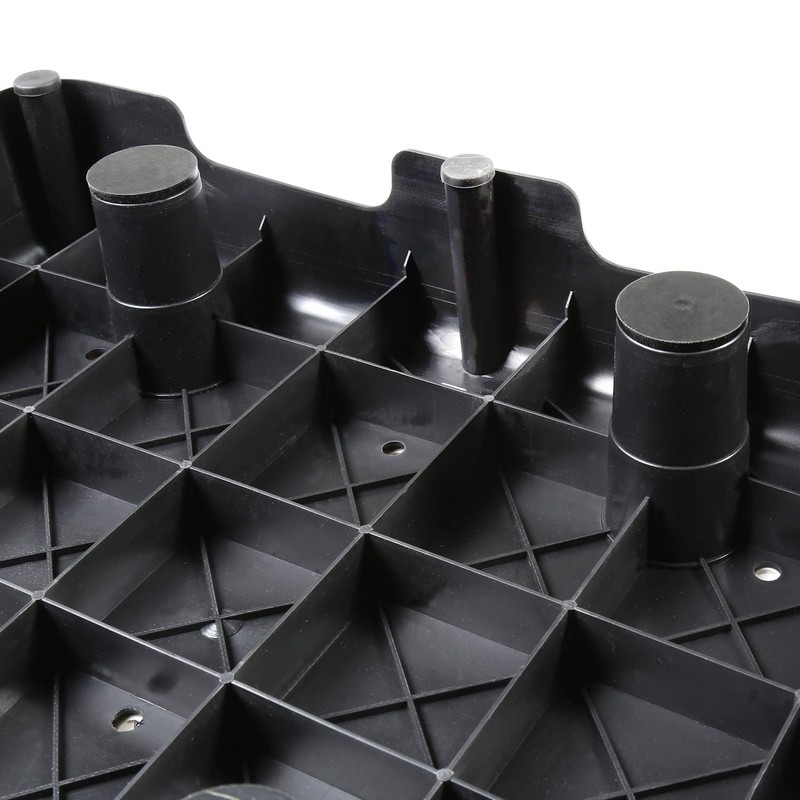 SUPPORT PLUS Riser Step Stool - 3 1/2"H Safety Half