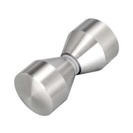 Bathroom Door Double Glass Door Shower Door Handle Knob Shower Fittings Door Knobs Handle Cabinet Handle (Long 304 Steel)