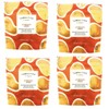4 Pack 4oz Lip Smacking Mango: Hard candy filled with