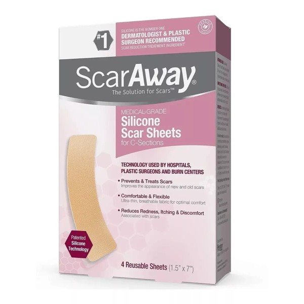Scaraway C-sections Parches Cesárea Abdominoplastia