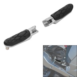 TCMT Front Driver Footpegs Footrests Fit For Suzuki Hayabusa GSX1300R 2022-2024 22 23 Replace For 43516-10L00/43526-10L00
