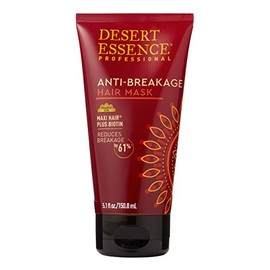 Desert Essence Anti-breakage Hair Mask - 5.1 Fl Oz - Maxi Hair Plus Biotin - Hair Moisturizer - Essential Enriched Vitamins - Promotes Breakage Reduction - Salon Professional Formula